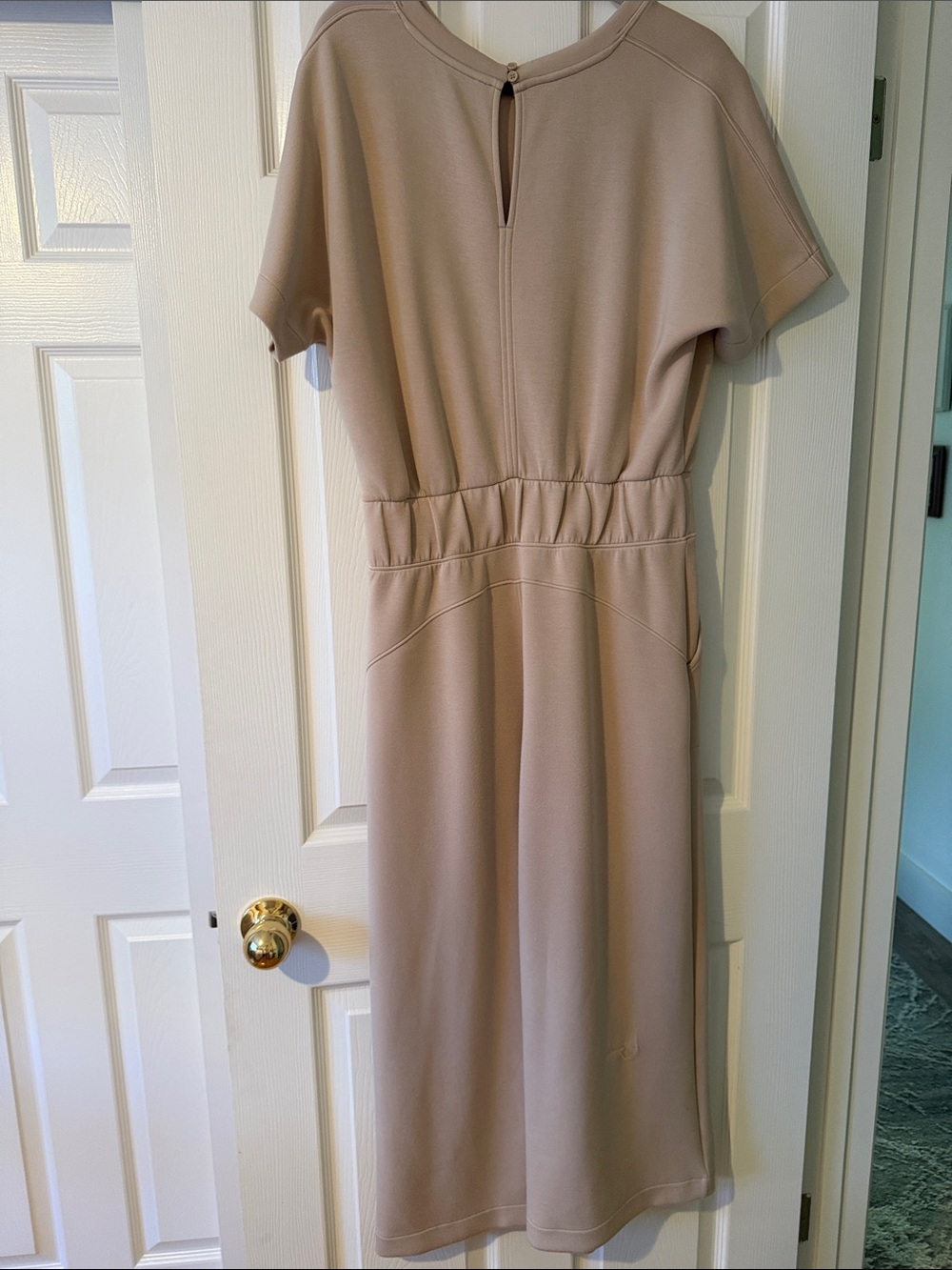 SPANX Air Essential  Wide-Leg Jumpsuit with Elastic Waist - Picture 7 of 9